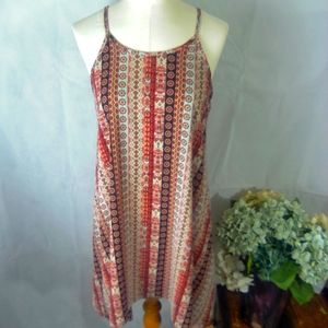 Pattern mini dress by Pinc sz L